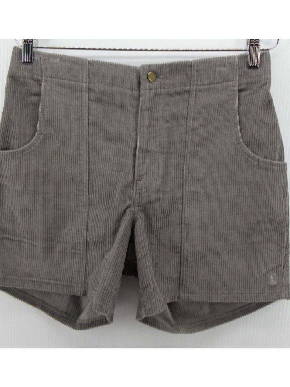 Dandy Del Mar Shorts Medium Taupe Corsica Corduroy 5” Inseam Resortwear